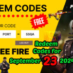 Free Fire Redeem Codes for September 23 2024 Today